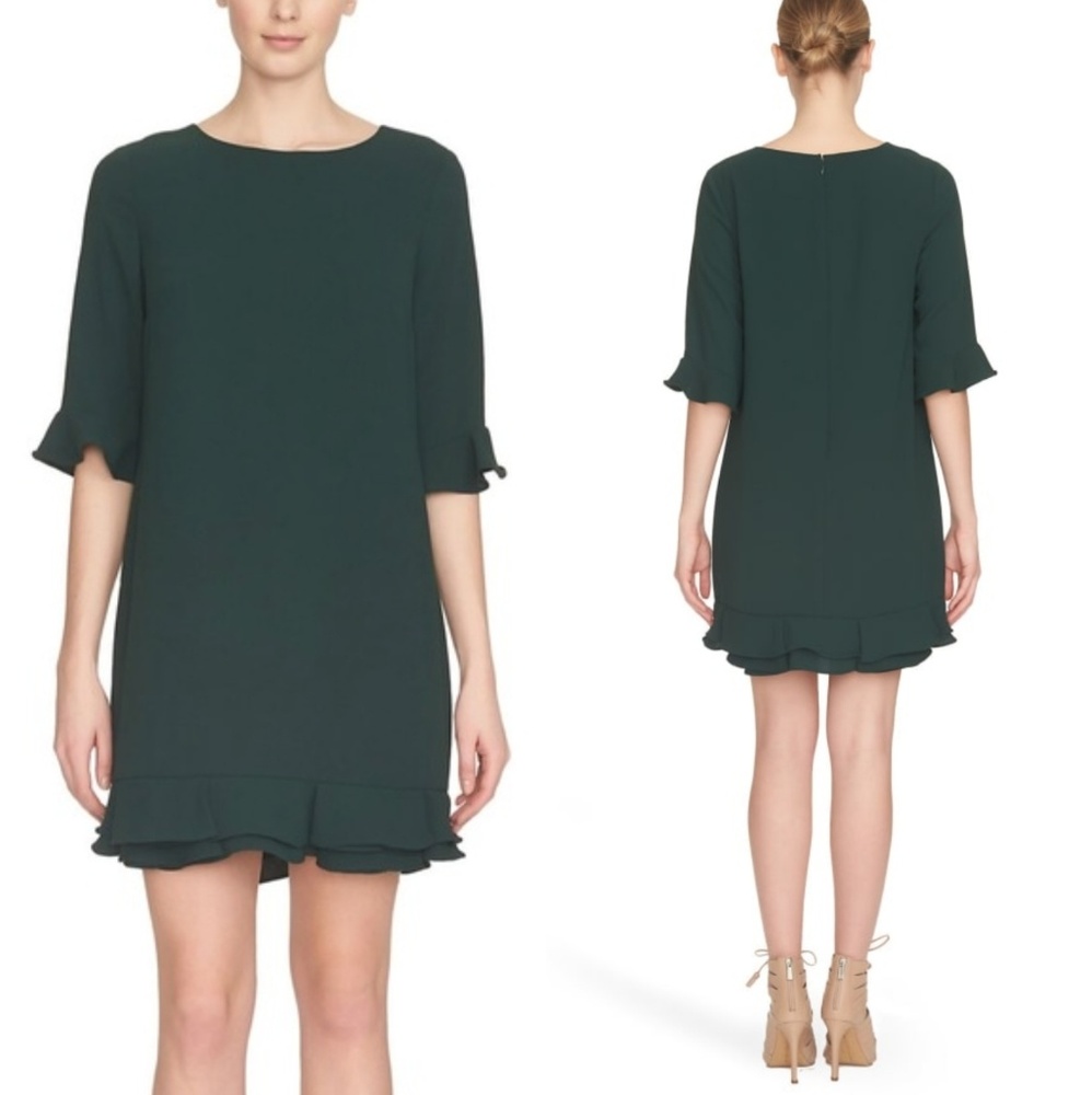 CeCe by Cynthia Steffe Kate Ruffle Hem Dress